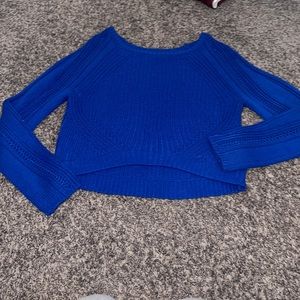 Blue sweater